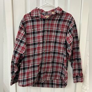 Plaid Men’s Redhead Flannel- Red and Black